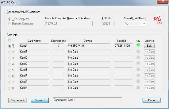 w61pc card