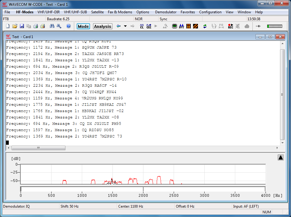 wavecom w-code digital data software decoder for 17